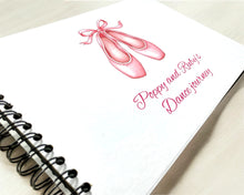 Personalised Ballet Shoes Dance Pumps A3/A4/A5/Square Scrapbook, Memory, Photo Album