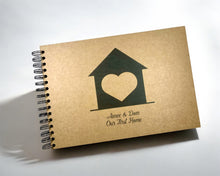 Personalised A3/A4/A5 Our First Home Scrapbook Photo Album, Memory Gift, Guestbook Card Design