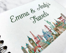 Personalised Our Travels A3/A4/A5 Scrapbook, Photo Album, Guest Book, Memory Book, Event Gift