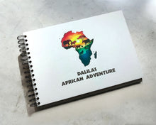 Personalised Africa A3/A4/A5 Scrapbook, Photo Album, Guest Book, Memory Book, Special Gift