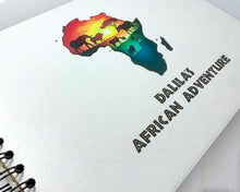 Personalised Africa A3/A4/A5 Scrapbook, Photo Album, Guest Book, Memory Book, Special Gift