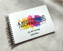 Personalised Splash Scrapbook A5 A4 A3 Making Memories, Photo Album, Keepsake