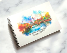 Personalised Berlin Paint A3/A4/A5/Square Travel Holiday Scrapbook, Memory, Photo Album, Germany, Europe