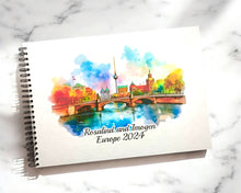 Personalised Berlin Paint A3/A4/A5/Square Travel Holiday Scrapbook, Memory, Photo Album, Germany, Europe