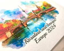 Personalised Berlin Paint A3/A4/A5/Square Travel Holiday Scrapbook, Memory, Photo Album, Germany, Europe