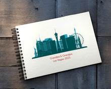 Personalised LAS VEGAS A3/A4/A5/Square Travel Holiday Scrapbook, Memory, Photo Album, USA, Nevada