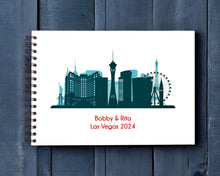 Personalised LAS VEGAS A3/A4/A5/Square Travel Holiday Scrapbook, Memory, Photo Album, USA, Nevada