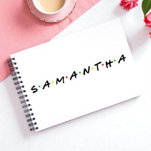Personalised Name FRIENDS A3/A4/A5 Scrapbook, Photo Album, Guest Book, Memory Book