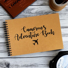 Personalised A3/A4/A5 Travel Adventure Book, Scrapbook, Photo Album, Memory Keepsake