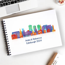 Personalised EDINBURGH A3/A4/A5/Square Travel Holiday Scrapbook, Memory, Photo Album, Scotland