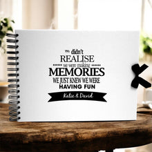 Personalised White Scrapbook A5 A4 Making Memories, Photo Album, Keepsake