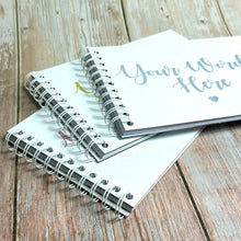 Personalised Gold/Rose Gold/Silver A3/A4/A5 Scrapbook, Photo Album, Guest Book, Memory Book