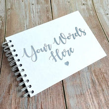 Personalised Gold/Rose Gold/Silver A3/A4/A5 Scrapbook, Photo Album, Guest Book, Memory Book