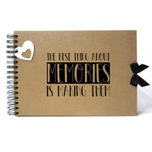 Scrapbook, A5 A4 Best Thing About Memories is Making Them, Photo Album, Guestbook, Keepsake