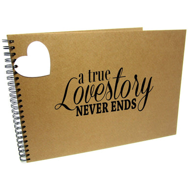 A3/XL Square True Love Story, Scrapbook, Card Pages, Photo Album, Keepsake, Landscape