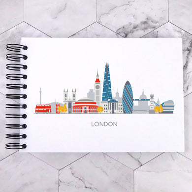 LONDON A3/A4/A5/Square Travel Holiday Scrapbook, Memory, Photo Album