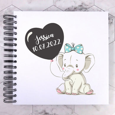 New Baby Personalised A5/A4/A3/Square Scrapbook, Photo Album, Birthday, Memory Book