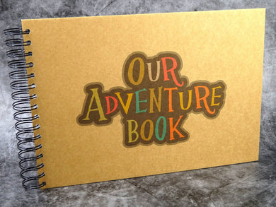 UP Our Adventure Book A4/Square Scrapbook, Photo Album, Travel, Memory Kraft