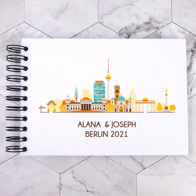 Personalised BERLIN A3/A4/A5/Square Travel Holiday Scrapbook, Memory, Photo Album