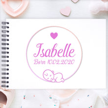 Personalised Girl Baby Shower Scrapbook, Photo Album, Baby Shower Gift, A3/A4/A5