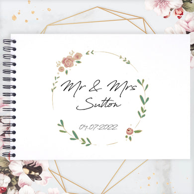Personalised Calligraphy A3/A4/A5 Scrapbook, Photo Album, Guest Book, Memory Book, Special Gift