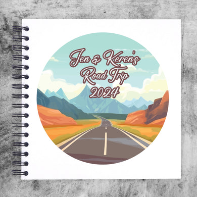 Personalised Road Trip A3/A4/A5/Square Travel Holiday Scrapbook, Memory, Photo Album