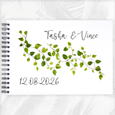 Personalised Vines A3/A4/A5/Square Travel Holiday Scrapbook, Memory, Photo Album, Floral