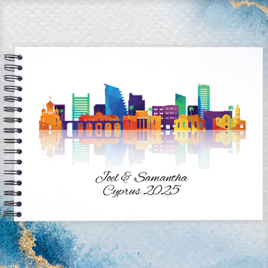 Personalised CYPRUS A3/A4/A5/Square Travel Holiday Scrapbook, Memory, Photo Album