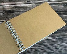 Blank White Bind Scrapbook A5 A4 A3, Photo Album, Guest Book, Sketchbook, Display Book, Card Pages, White Black Kraft Brown, Landscape