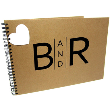 Personalised Initials Guestbook Album