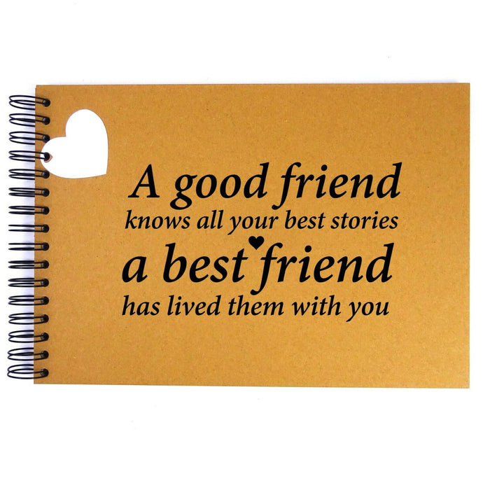 A3/A4/A5 Good Stories Best Friends, Scrapbook, Card Pages, Photo Album, Memories