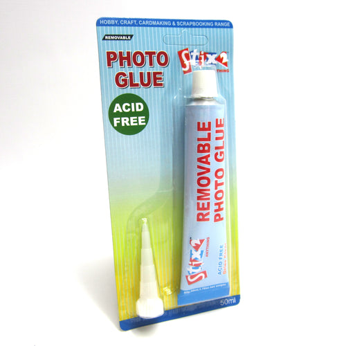 Photo Glue, Acid Free (Removable) 50ML