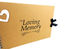 A3/A4/A5, In Loving Memory, Condolence Book, Keepsake, Card Pages, Photo Album